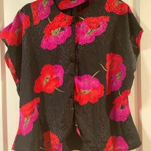 Vintage silk Blouse
